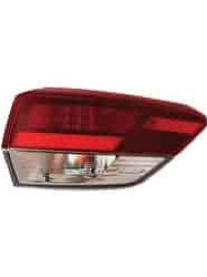 TO2805153C Passenger Side Outer Tail Light Assembly