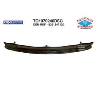 TO1070240DSC Front Lower Bumper Impact Absorber
