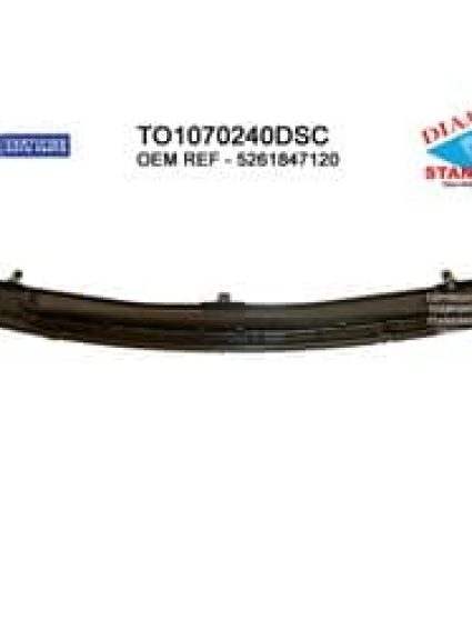 TO1070240DSC Front Lower Bumper Impact Absorber