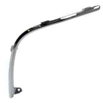 TO1146103 Rear Left Upper Bumper Cover Molding Chrome Above Lamp