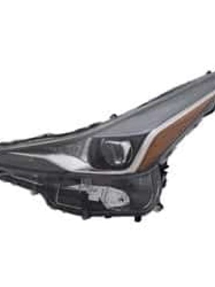 TO2502280C Driver Side Headlight Assembly