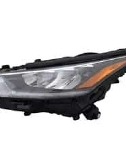 TO2502293 Driver Side Headlight Assembly