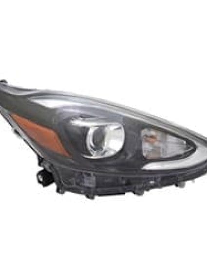 TO2503259C Passenger Side Headlight Assembly