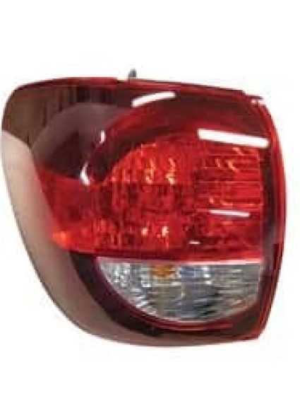 TO2804142C Driver Side Outer Tail Light Assembly