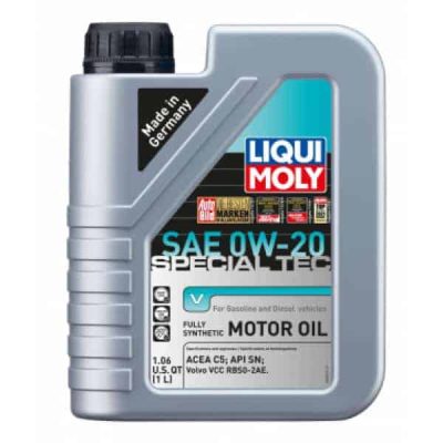 Liqui-Moly Engine Oil Synthetic LQM20198 Special Tec V SAE 0W-20 1L