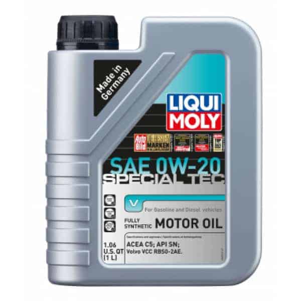 Liqui-Moly Engine Oil Synthetic LQM20198 Special Tec V SAE 0W-20 1L