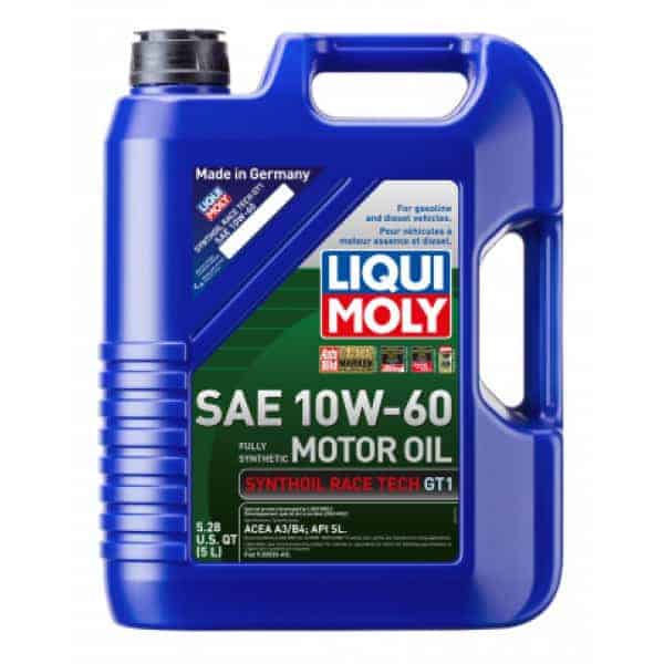 LiquiMoly Engine Oil Synthetic LQM2024 Synthol RAce Tech SAE 5L
