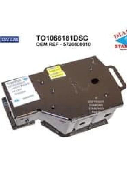 TO1066181DSC Front Driver Side Bumper Impact Bar Bracket