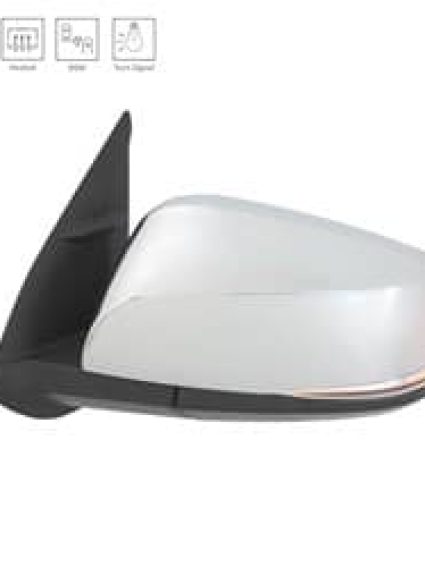 TO1320360 Driver Side Power Mirror