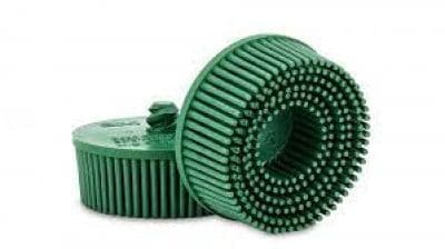 3M Scotch-Brite Roloc Bristle Disc, 07524, 10, 2 in x 5/8 in (5.08 cm x 1.59 cm)