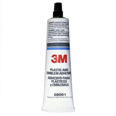 3M Plastic & Emblem Adhesive, 08061, clear, 5 fl. oz. (147 ml)