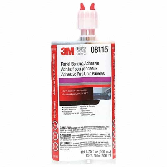 3M Automix Panel Bonding Adhesive, 08115, 6.8 fl. oz. (200 ml)