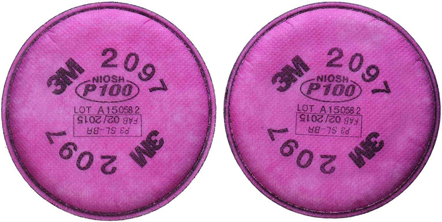 3M Particulate Filter 2097/07184(AAD), Pair 3M Particulate Filter 2097/07184(AAD), Pair