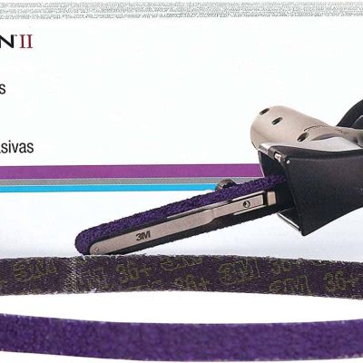 3M Cubitron II File Belt, 33443, 36+, 1/2 in x 18 in (12.7 mm x 457.2 mm), 10 belts per carton
