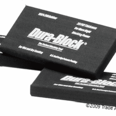 Dura-Block Sanding Block Individual AF4405 Scruff Pad PSA Paper