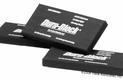 Dura-Block Sanding Block Individual AF4422 Scruff Pad Velcro Paper