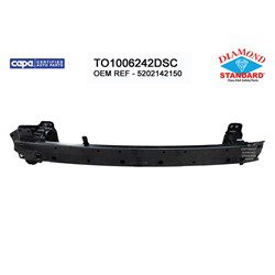 TO1006242DSC Front Bumper Impact Bar