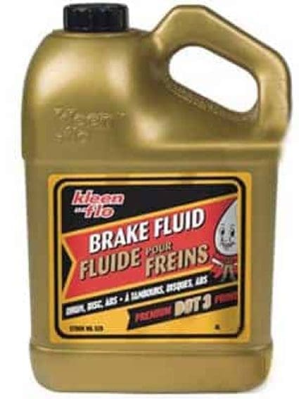 Kleen-Flo Additive Brake Fluid KLE529 DOT 3 4L