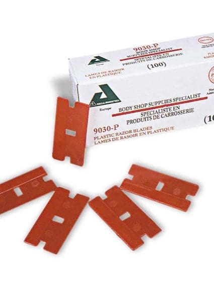 Pro-Tek Hand Tools Plasic Razor Blades box of 100 9030P