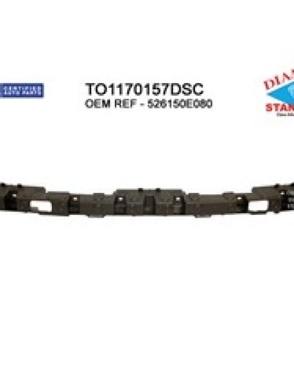 TO1170157DSC Rear Bumper Impact Abosorber