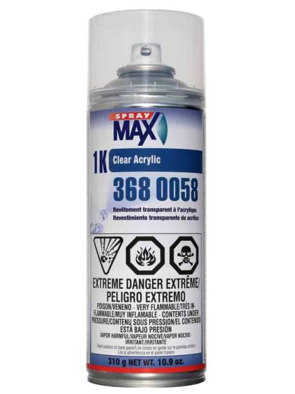 SprayMax Clear Acrylic 1K Areosol 3680058