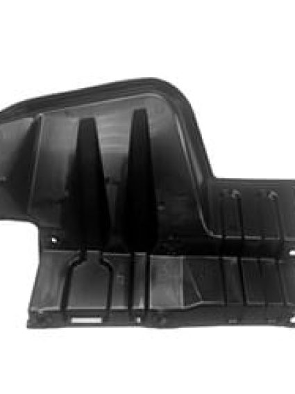 TO1218137C Front Passenger Side Grille Air Deflector