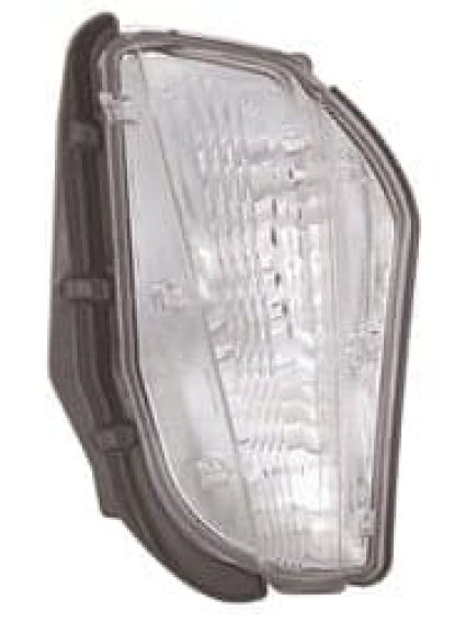 TO2532116C Driver Side Signal Light Lens and Housing