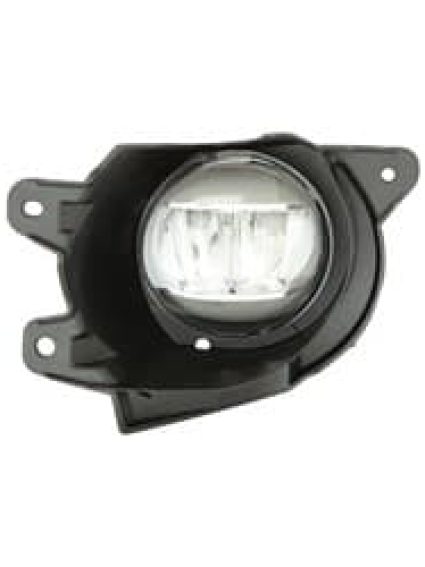 TO2592140C Driver Side Fog Lamp Assembly