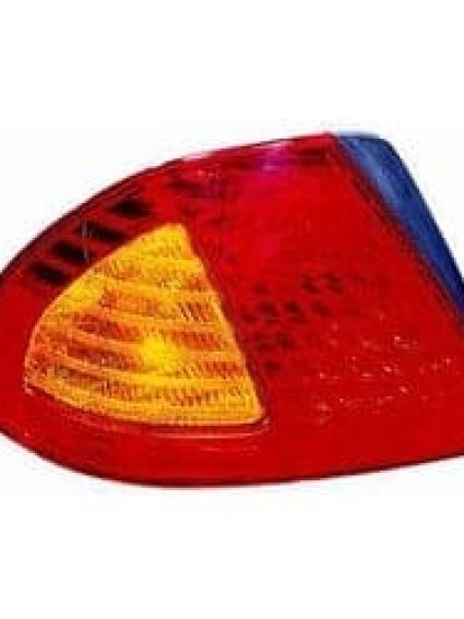 TO2800142C Driver Side Tail Light Assembly