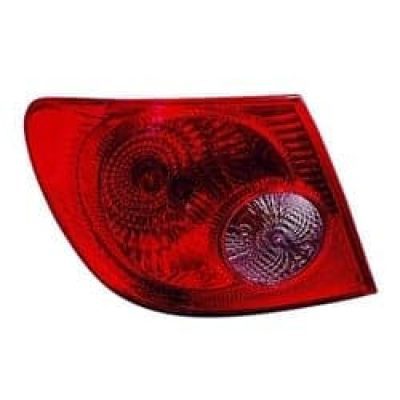 TO2800144C Driver Side Tail Light Assembly