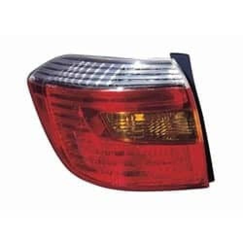 TO2800174V Driver Side Tail Light Assembly