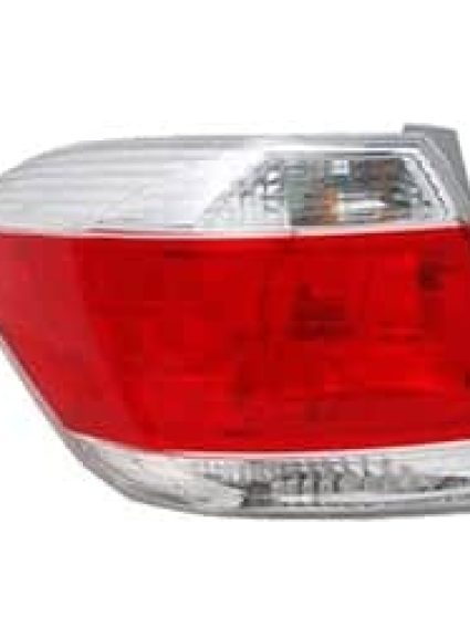 TO2800185C Driver Side Tail Light Assembly