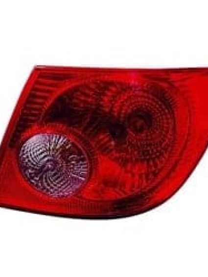 TO2801154C Rear Light Tail Lamp Assembly Passenger Side