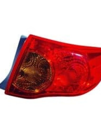 TO2801175C Passenger Side Tail Light Assembly