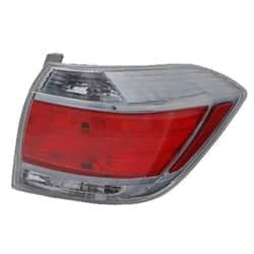 TO2819149 Rear Light Tail Lamp Lens and Housing Passenger Side