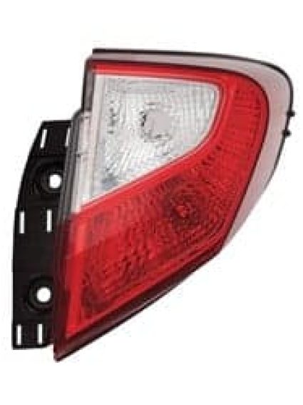 TO2805141C Passenger Side Outer Tail Light Assembly