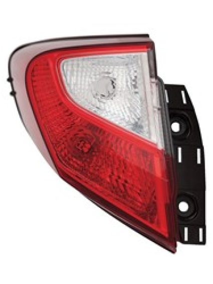 TO2804141C Driver Side Outer Tail Light Assembly
