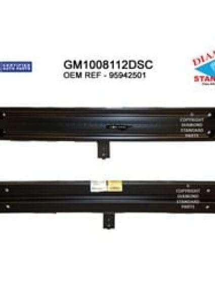 GM1008112DSC Front Bumper Impact Bar