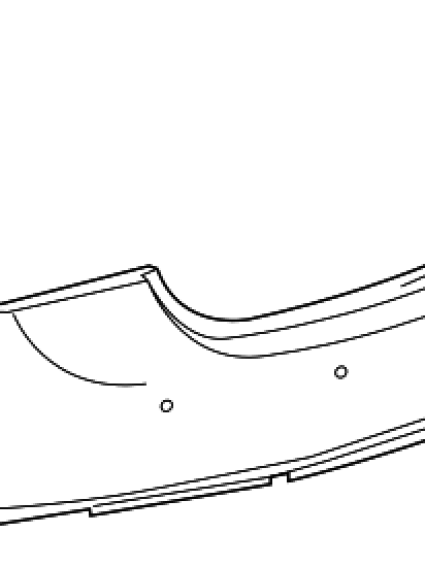 GM1100A22 Rear Bumper Cover