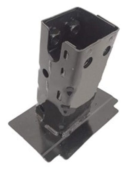 GM1072193C Front Bumper Bracket Impact Bar Driver Side