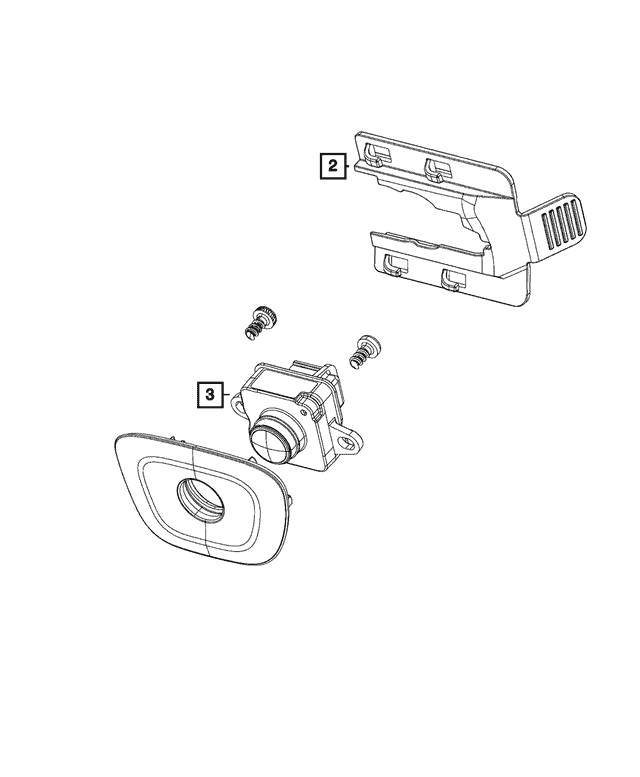 RVC010006 Rear Bumper Camera Backup Park Assist RVC010006 Rear Bumper Camera Backup Park Assist