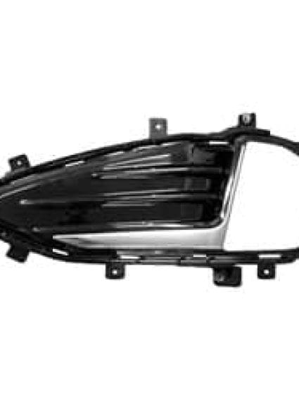 FO1038188 Driver Side Front Bumper Fog Light Bezel