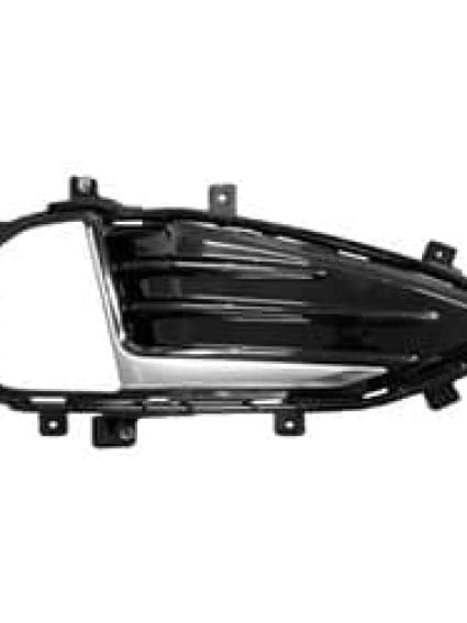 FO1039188 Passenger Side Front Bumper Fog Light Bezel