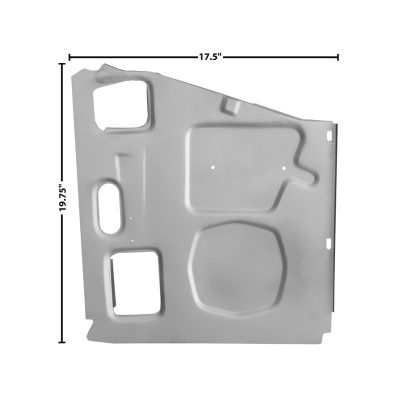 GLA3625HWT Driver Side Floor Kick Pillar