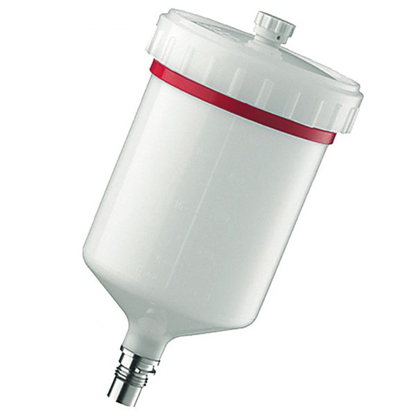 SATA Spray Gun Cup 27243 Plastic Cup & Lid 0.6L SATA Spray Gun Cup 27243 Plastic Cup & Lid 0.6L