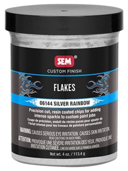 SEM Flakes Silver Rainbow 06144