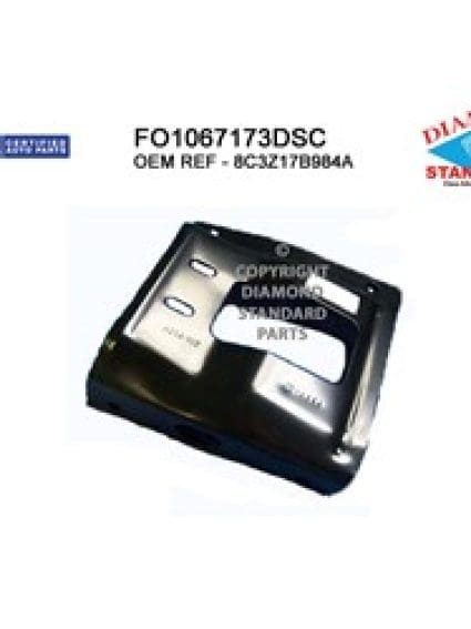 FO1067173DSC Passenger Side Front Bumper Bracket Mounting Plate