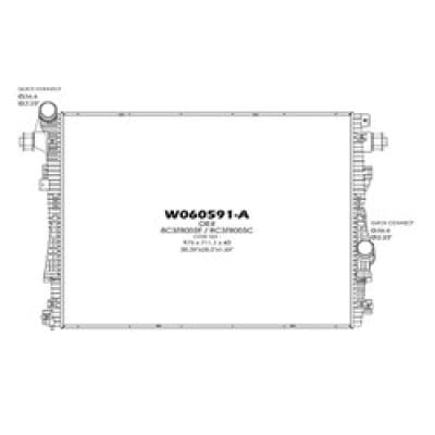 RAD13230 Primary Radiator Engine