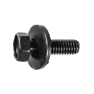 Auveco Body Bolts 6mm CAPS12322 M6-1.0 X 20mm Black Hex Head PK 25