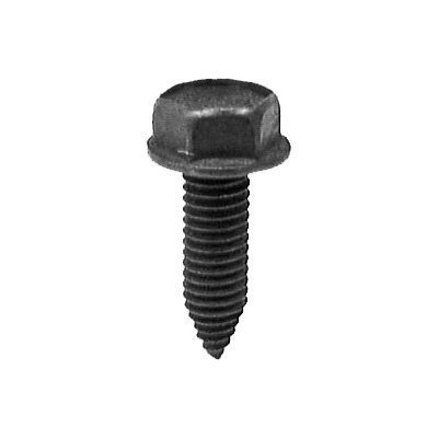 Auveco Body Bolts 6mm CAPS12324 M6-1.0 X 20mm Black Hex Head PK 50